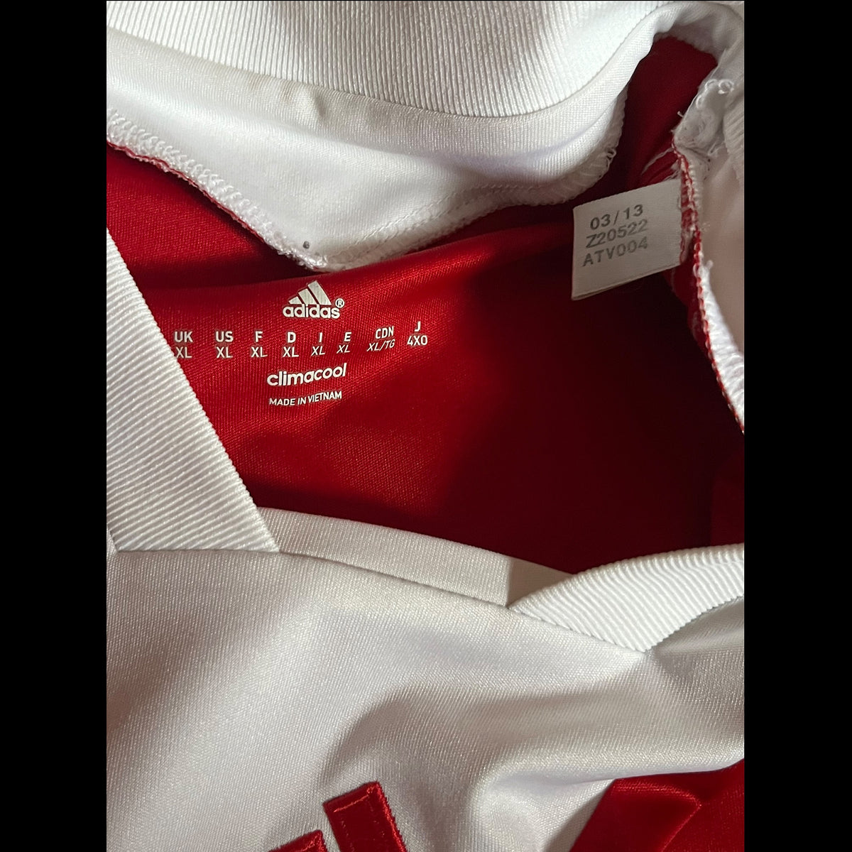 Aberdeen 2013/2014 Home Football Shirt Extra Large - Fits Large - Player Issue - Concept Intermoor Sponsor