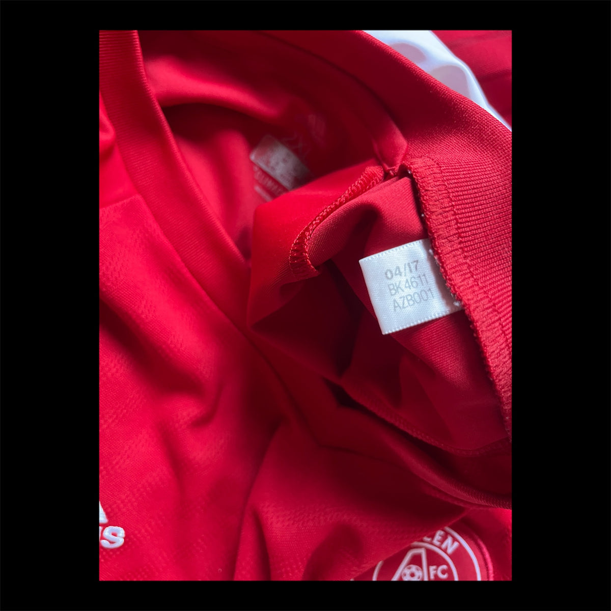 Aberdeen 2017/2018 Home Football Shirt XXL
