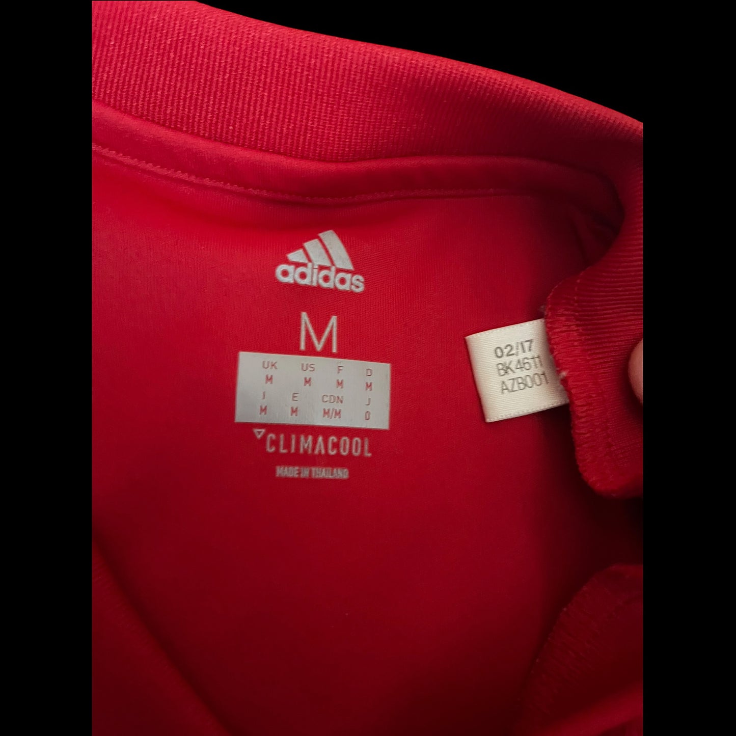 Aberdeen 2017/2018 Home Football Shirt Medium