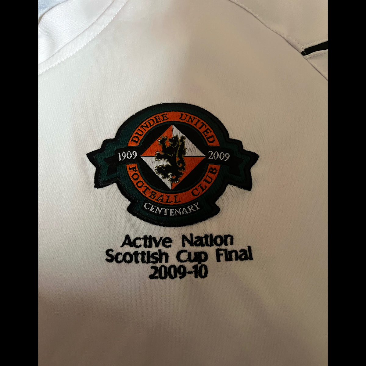 Dundee United 2009/2010 Scottish Cup Final Football Shirt Large Boys