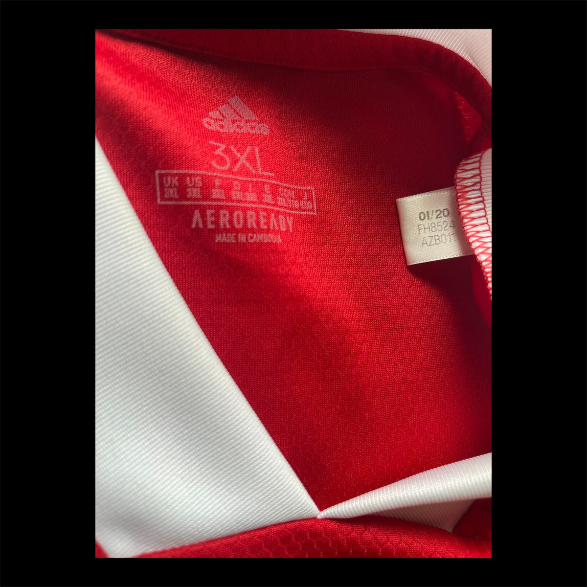 Aberdeen 2020/2021 Home Football Shirt XXXL