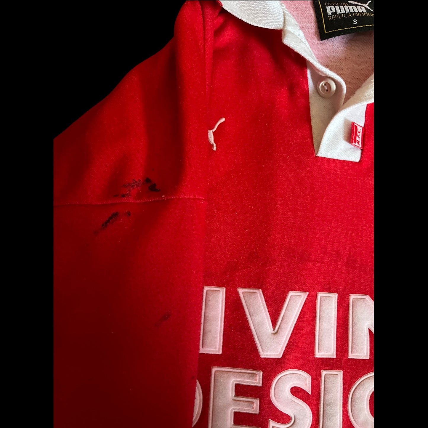 Aberdeen 1997/1998 Home Football Shirt Small