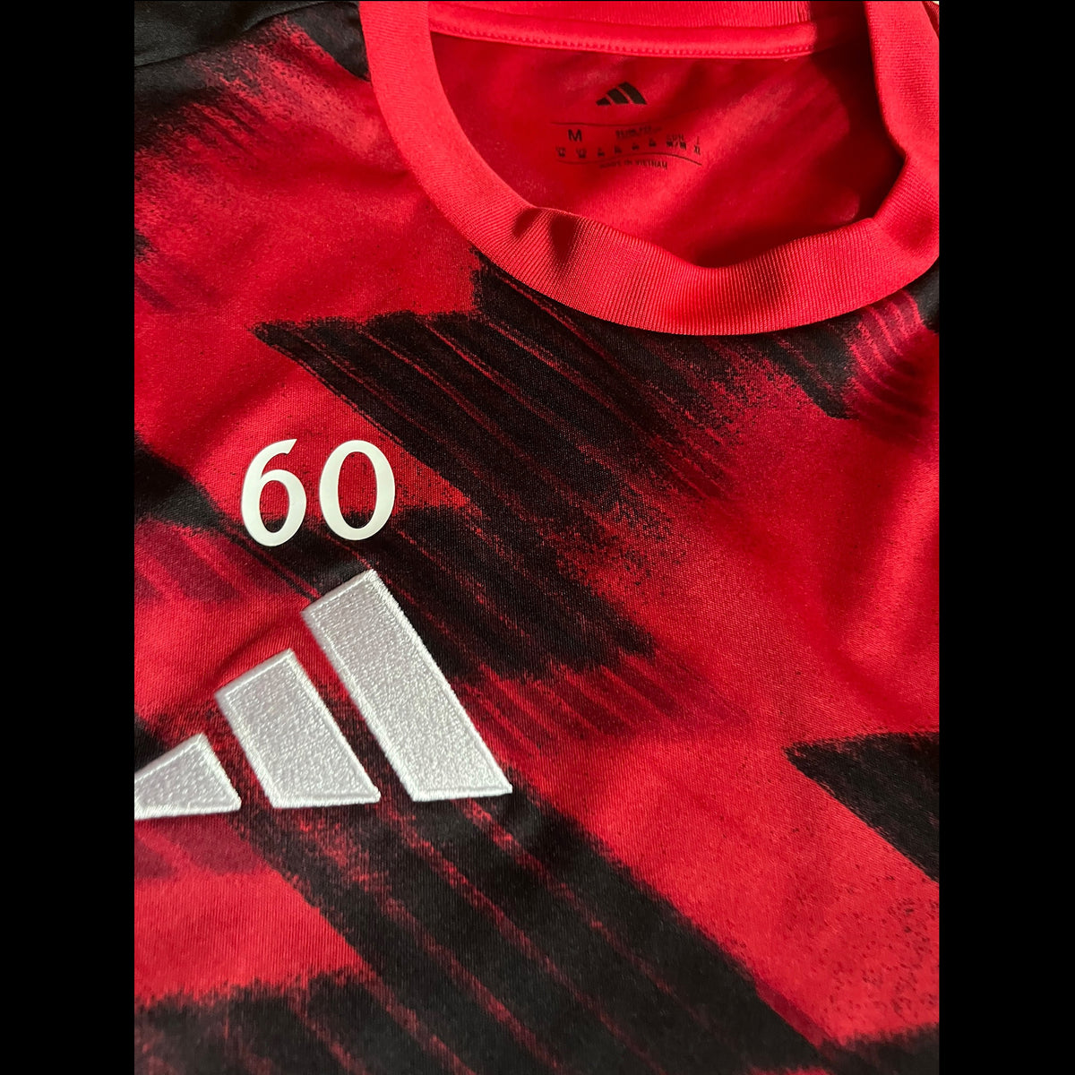 Manchester United 2025/2026 Training Pre Match Football Shirt Medium - Player Worn - Gabriel Biancheri