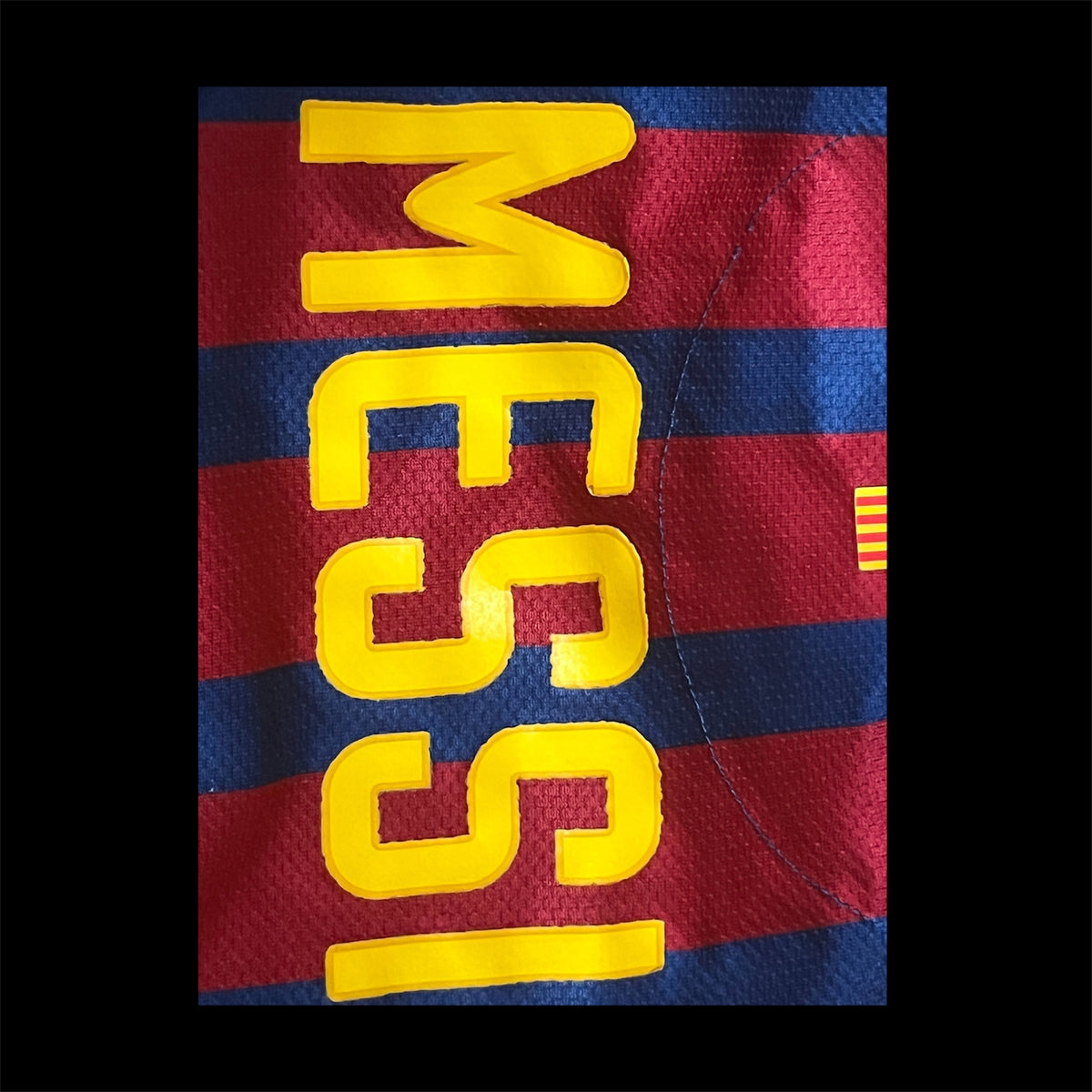 FC Barcelona 2011/2012 Home Football Shirt Medium - Lionel Messi