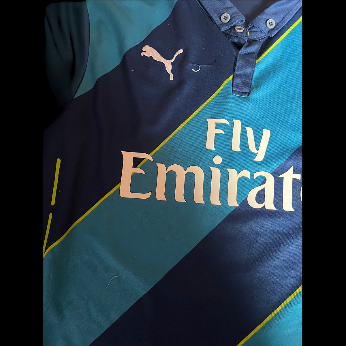 Arsenal 2014/2015 Third Football Shirt Extra Large