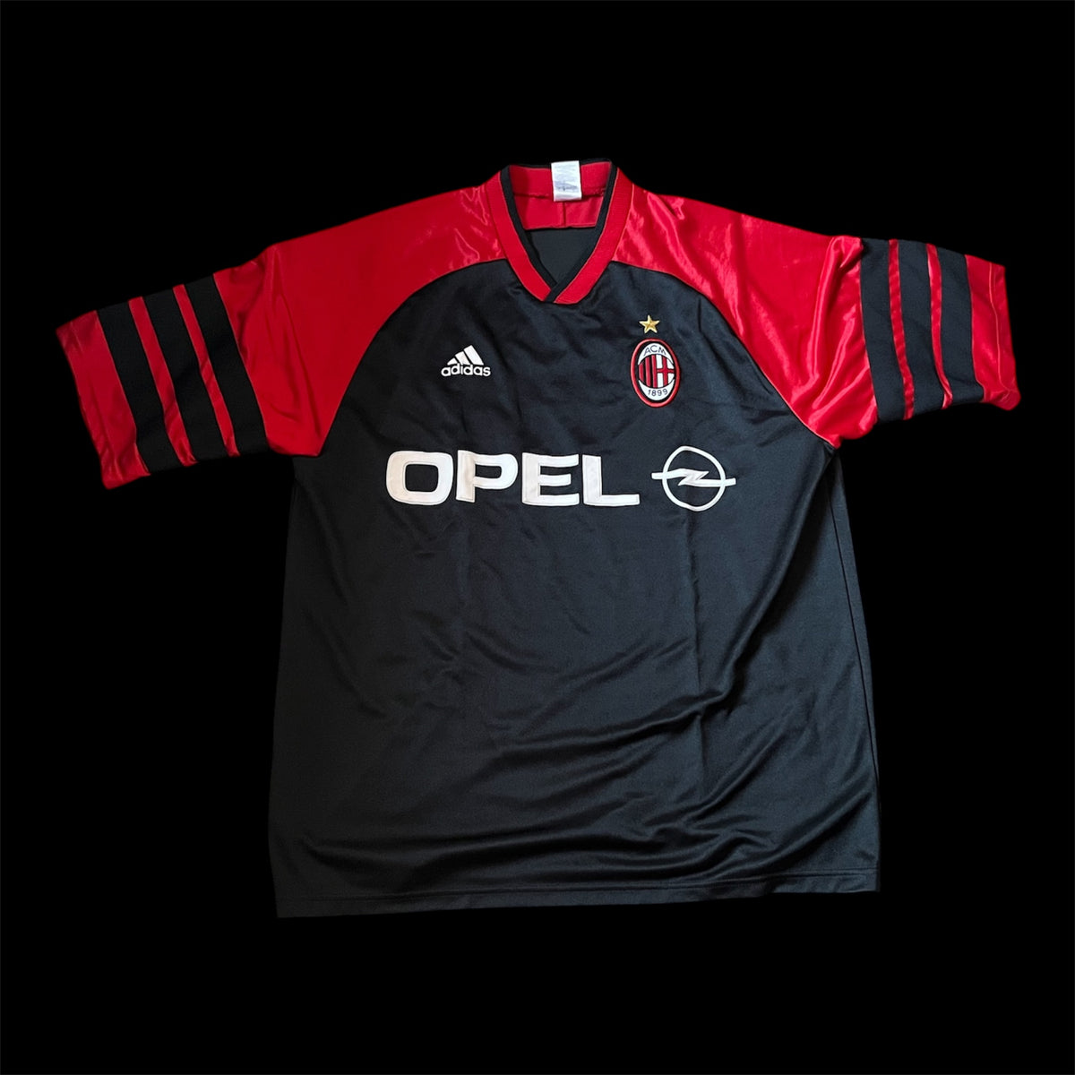 AC Milan 1998/1999/2000 Training Prematch Football Shirt Large/Extra Large - Player Issue