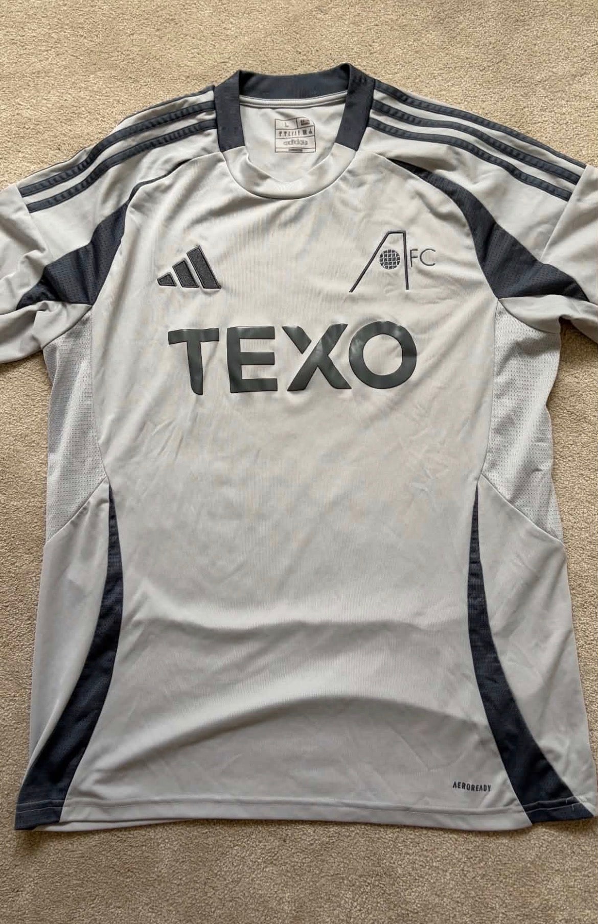 Aberdeen 2024/2025 Third Football Shirt Large - To Have Topi Keskinen Nameset Applied - SOURCED FOR HUGO