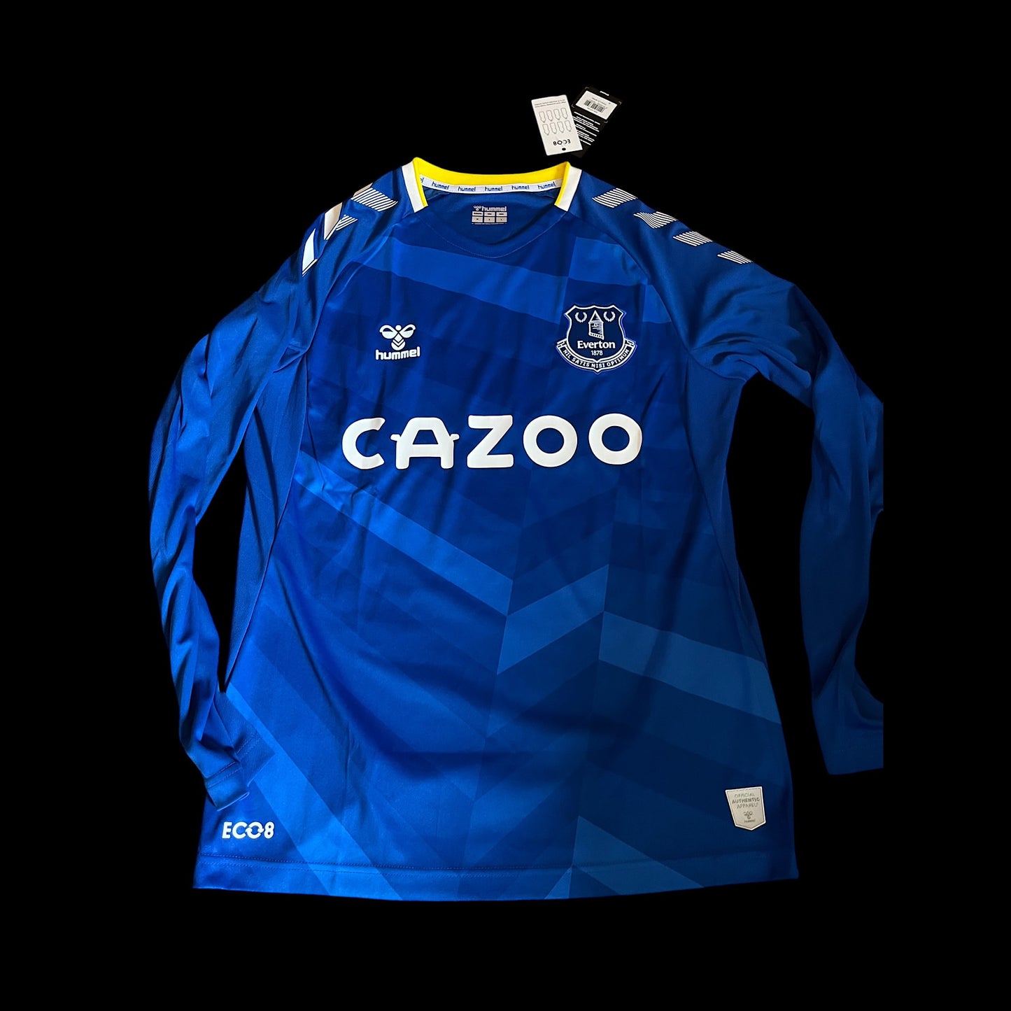 Everton 2021/2022 Home Football Shirt Medium - Dominic Calvert Lewin - Long Sleeve - BNWT