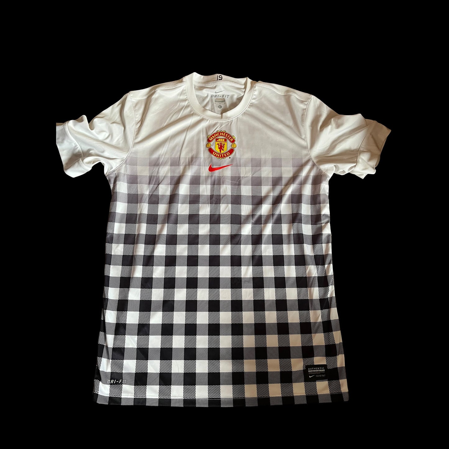 Manchester United 2011/2012 Training Football Shirt Large - Danny Welbeck - Player Worn