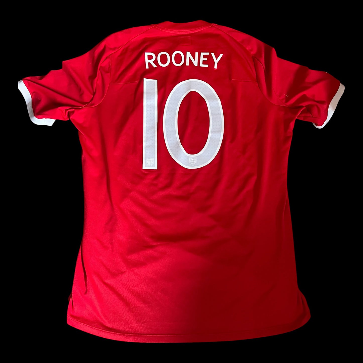 England 2010 Away Football Shirt Extra Large - Wayne Rooney