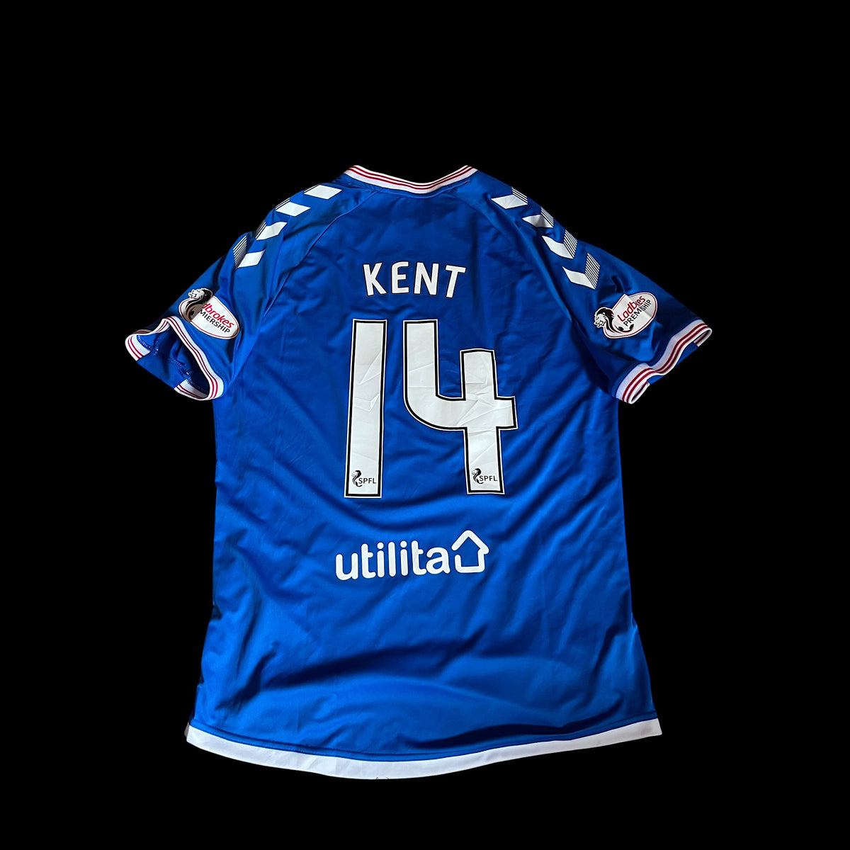 Glasgow Rangers 2020/2021 Home Football Shirt Extra Large - Ryan Kent