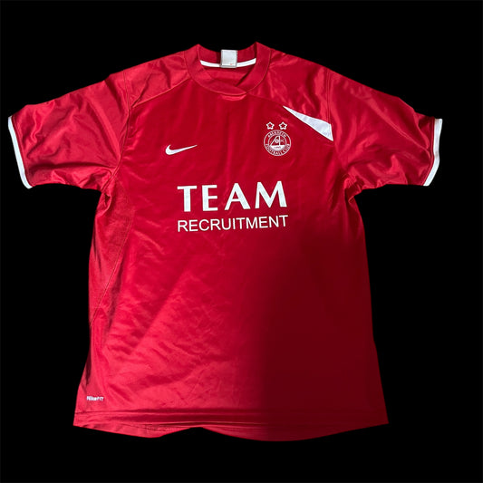 Aberdeen 2008/2009 Home Football Shirt Medium