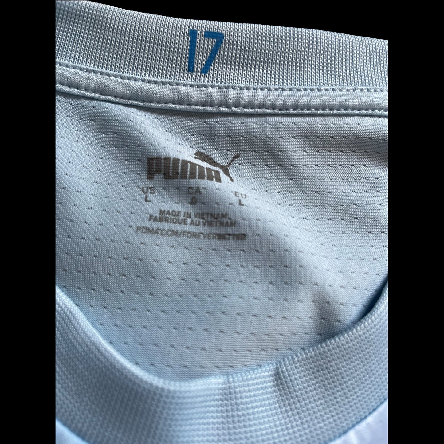 Manchester City 2024/2025 Training Football Shirt And Shorts Large - Fits Medium - Kevin De Bruyne - Player Worn