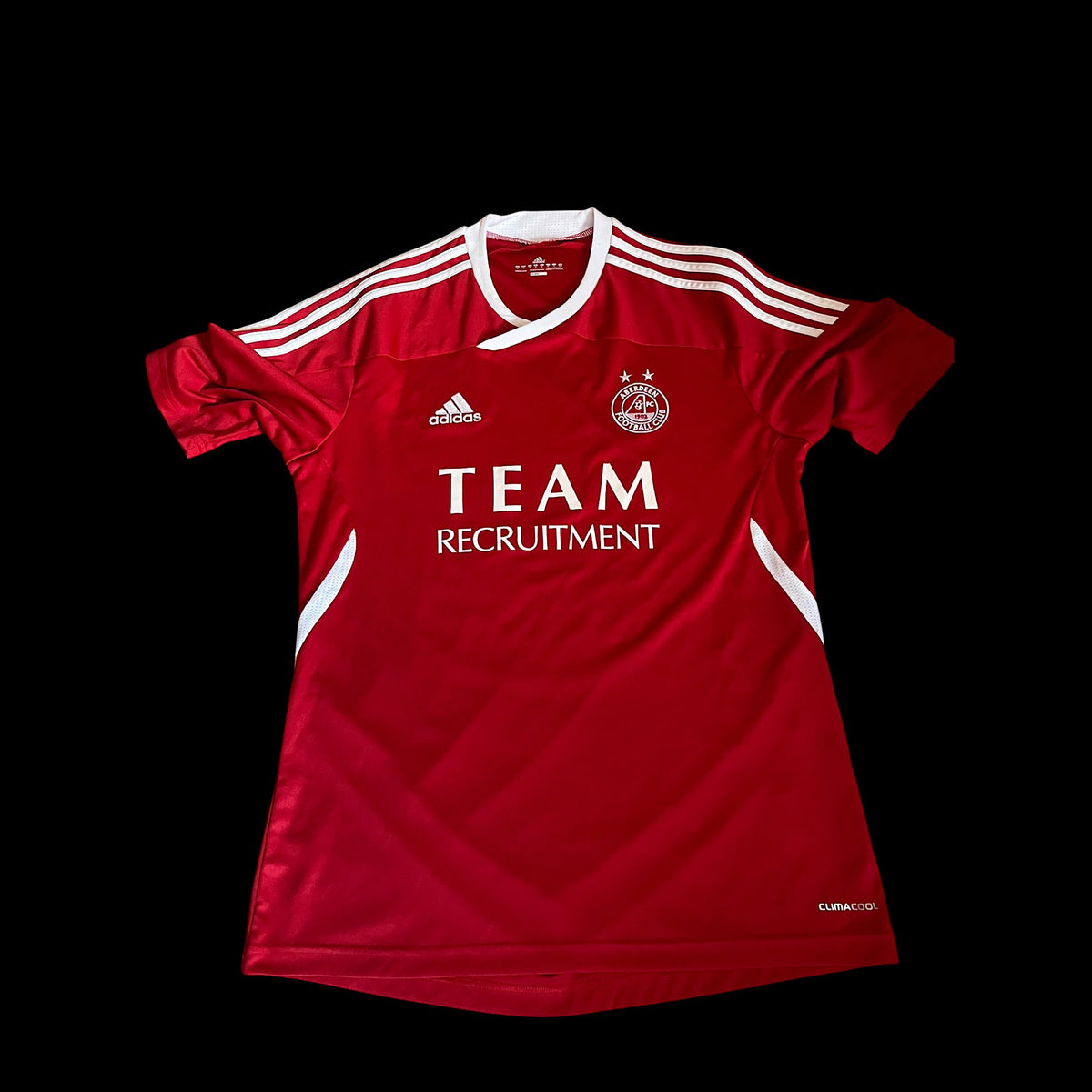 Aberdeen 2011/2012 Home Football Shirt Medium