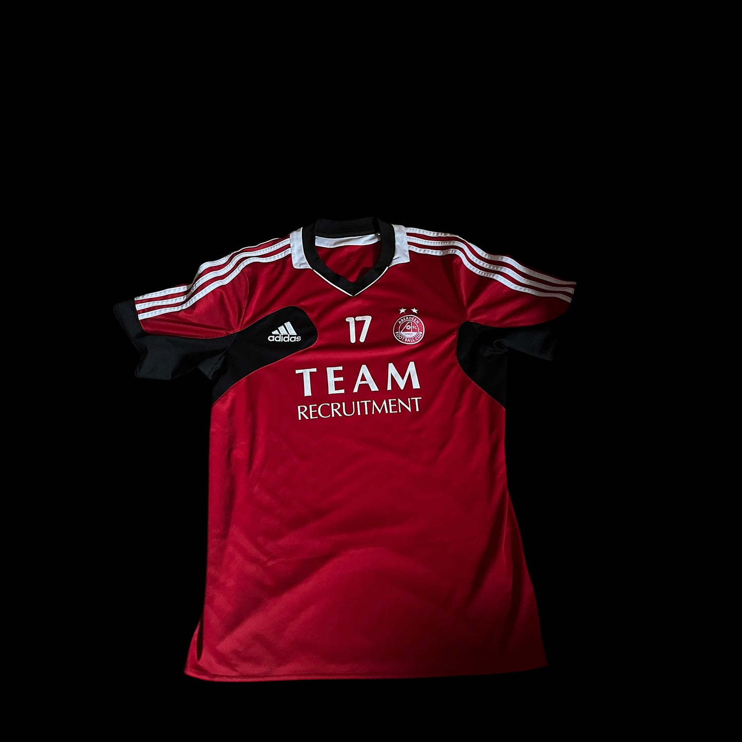 Aberdeen 2012/2013 Training Football Shirt Large - Fits Medium - Gary Naismith - Player Worn