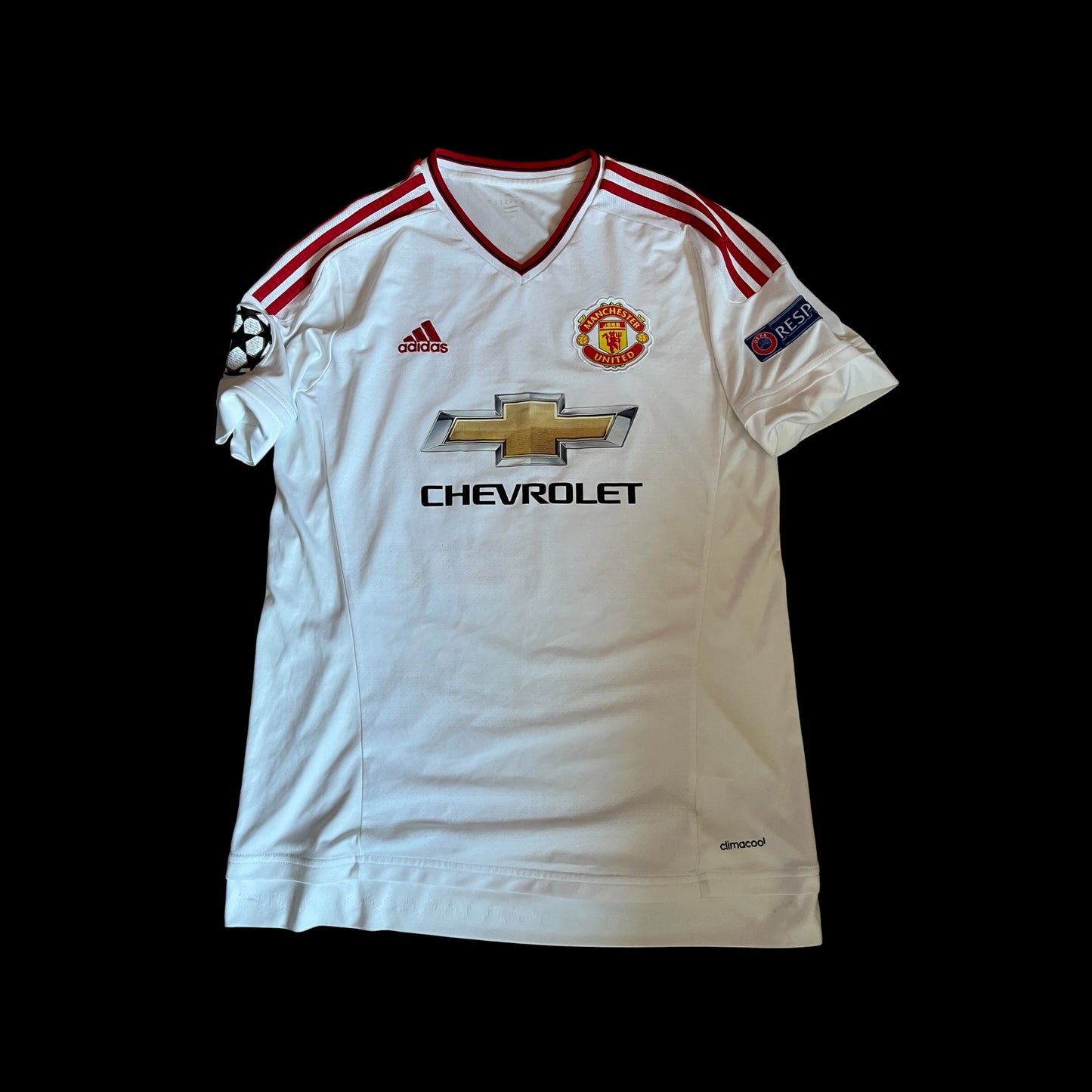 Manchester United 2015/2016 Away Football Shirt Medium - Chris Smalling