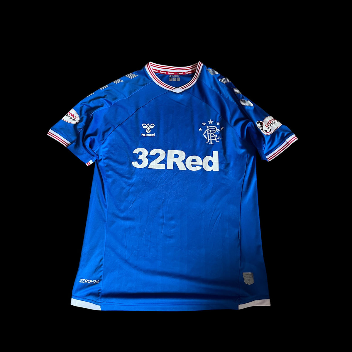 Glasgow Rangers 2020/2021 Home Football Shirt Extra Large - Ryan Kent