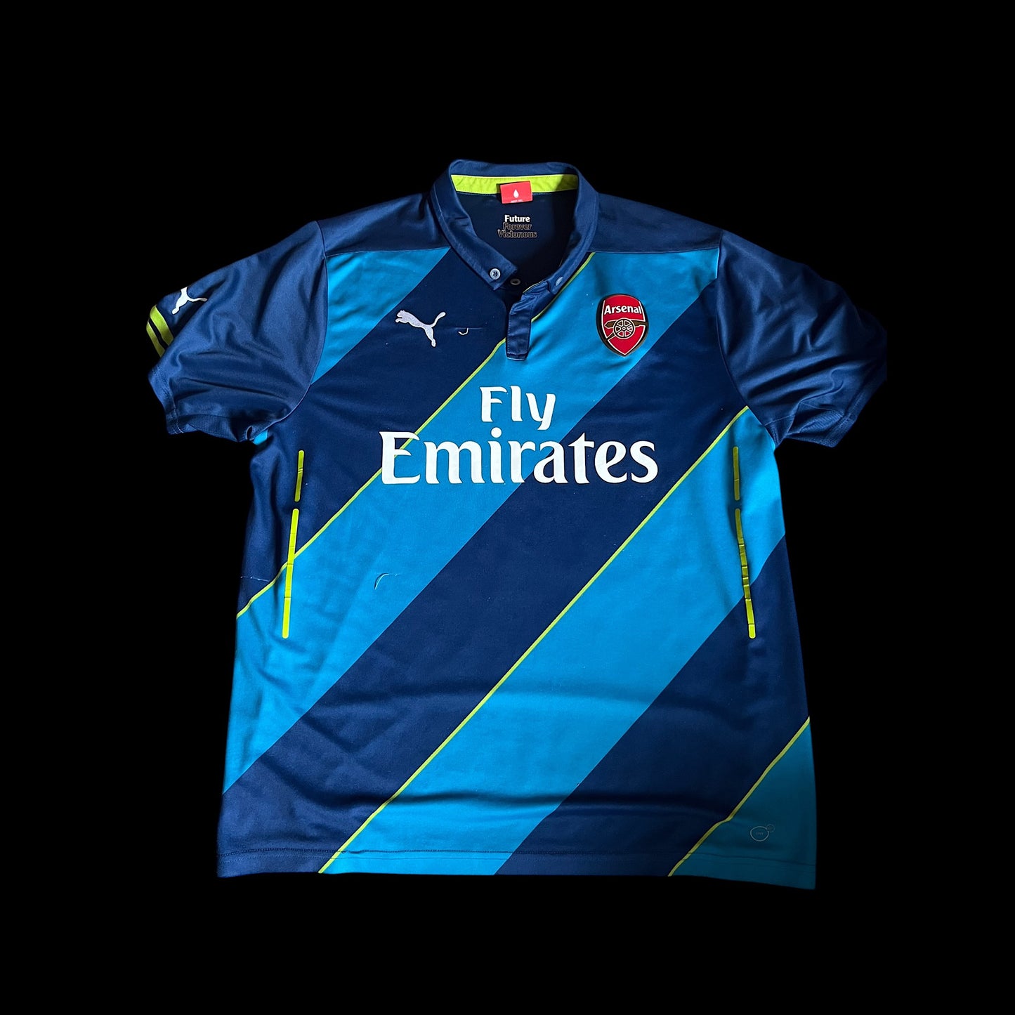 Arsenal 2014/2015 Third Football Shirt Extra Large
