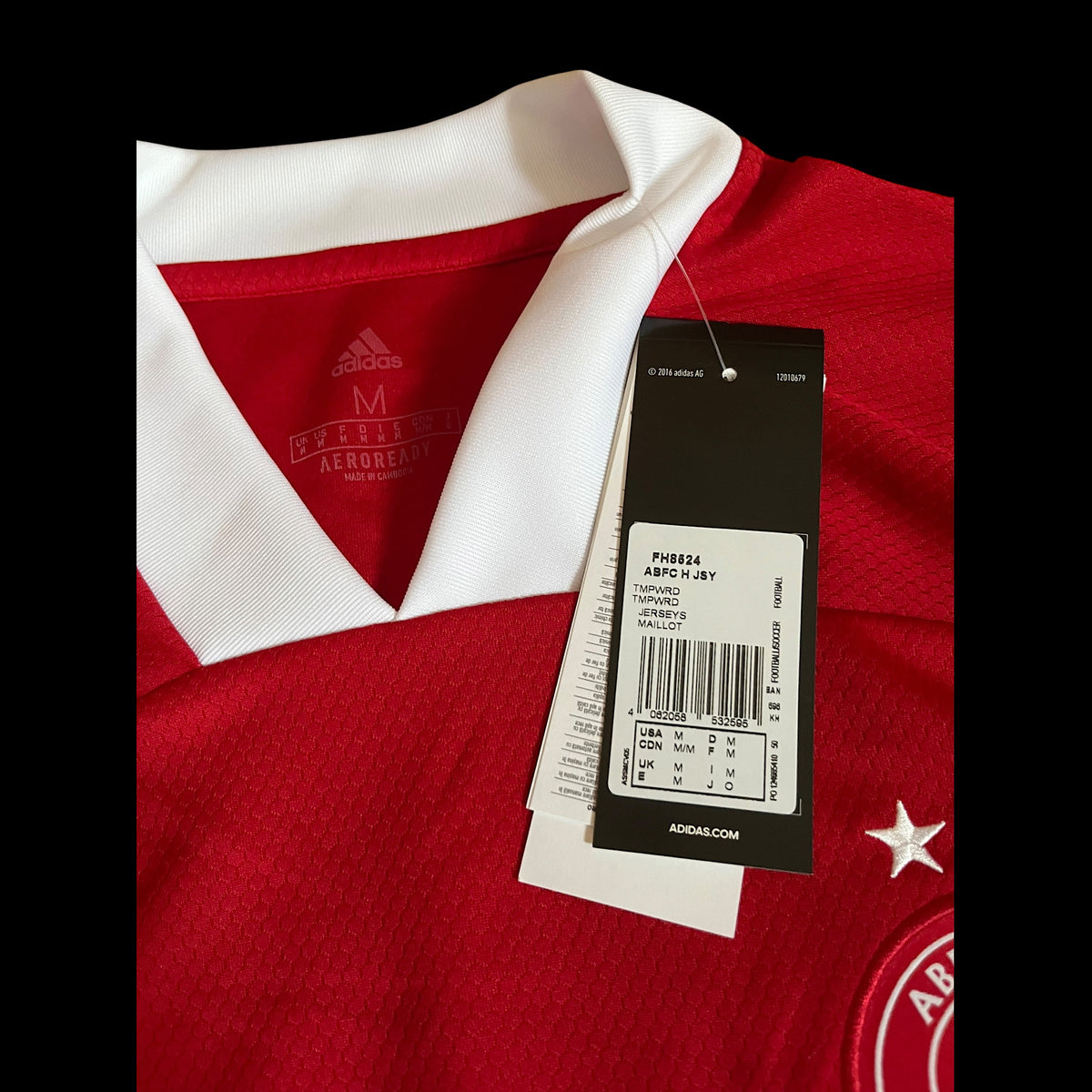 Aberdeen 2020/2021 Home Football Shirt Medium - BNWT