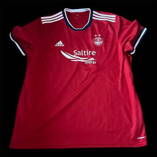 Aberdeen 2021/2022 Home Football Shirt XXL