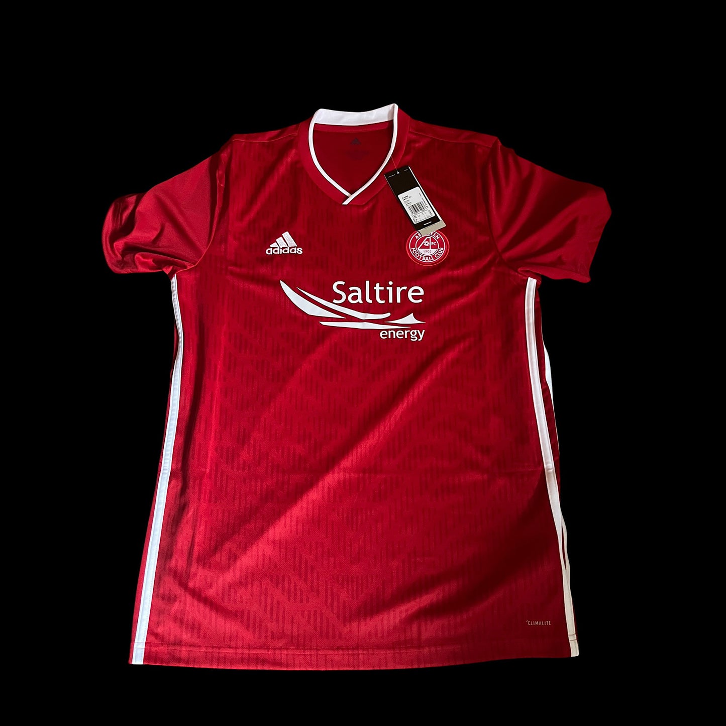 Aberdeen 2019/2020 Home Football Shirt Large - BNWT
