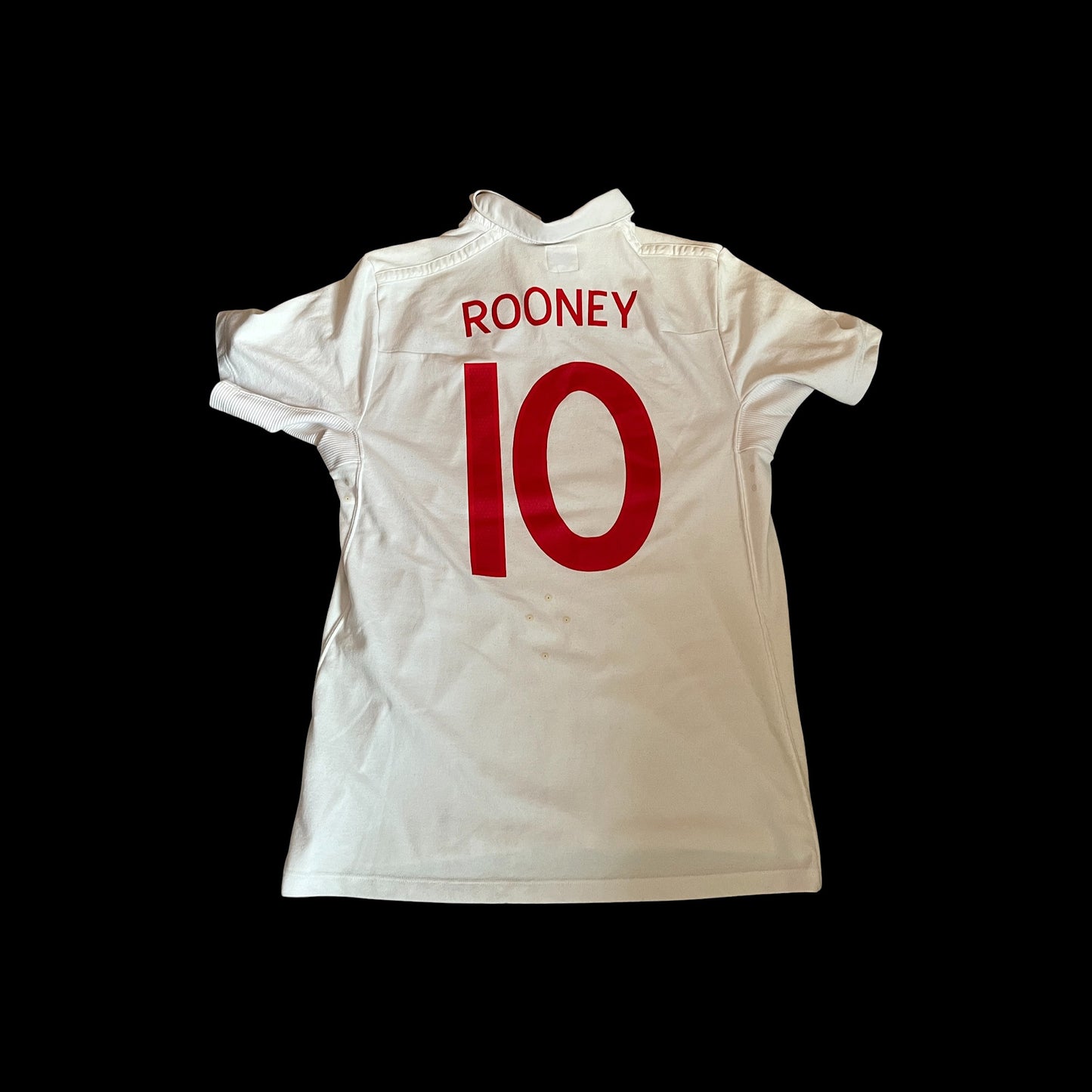 England 2010 Home Football Shirt Medium - Wayne Rooney