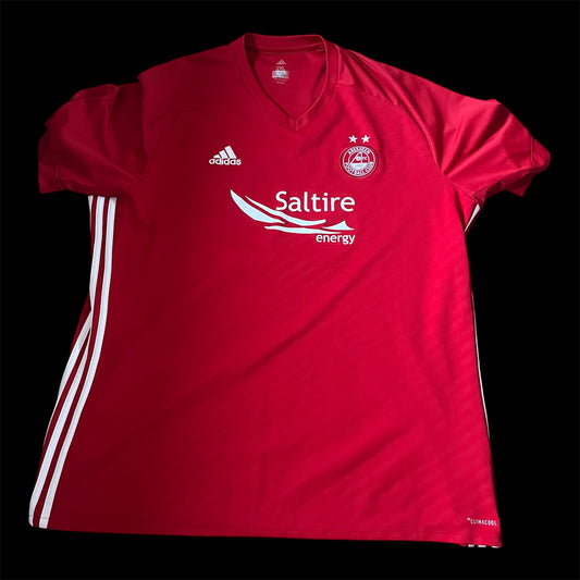 Aberdeen 2017/2018 Home Football Shirt XXL