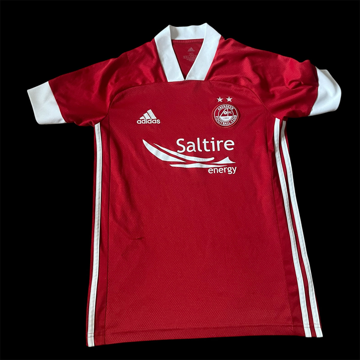 Aberdeen 2020/2021 Home Football Shirt Extra Small