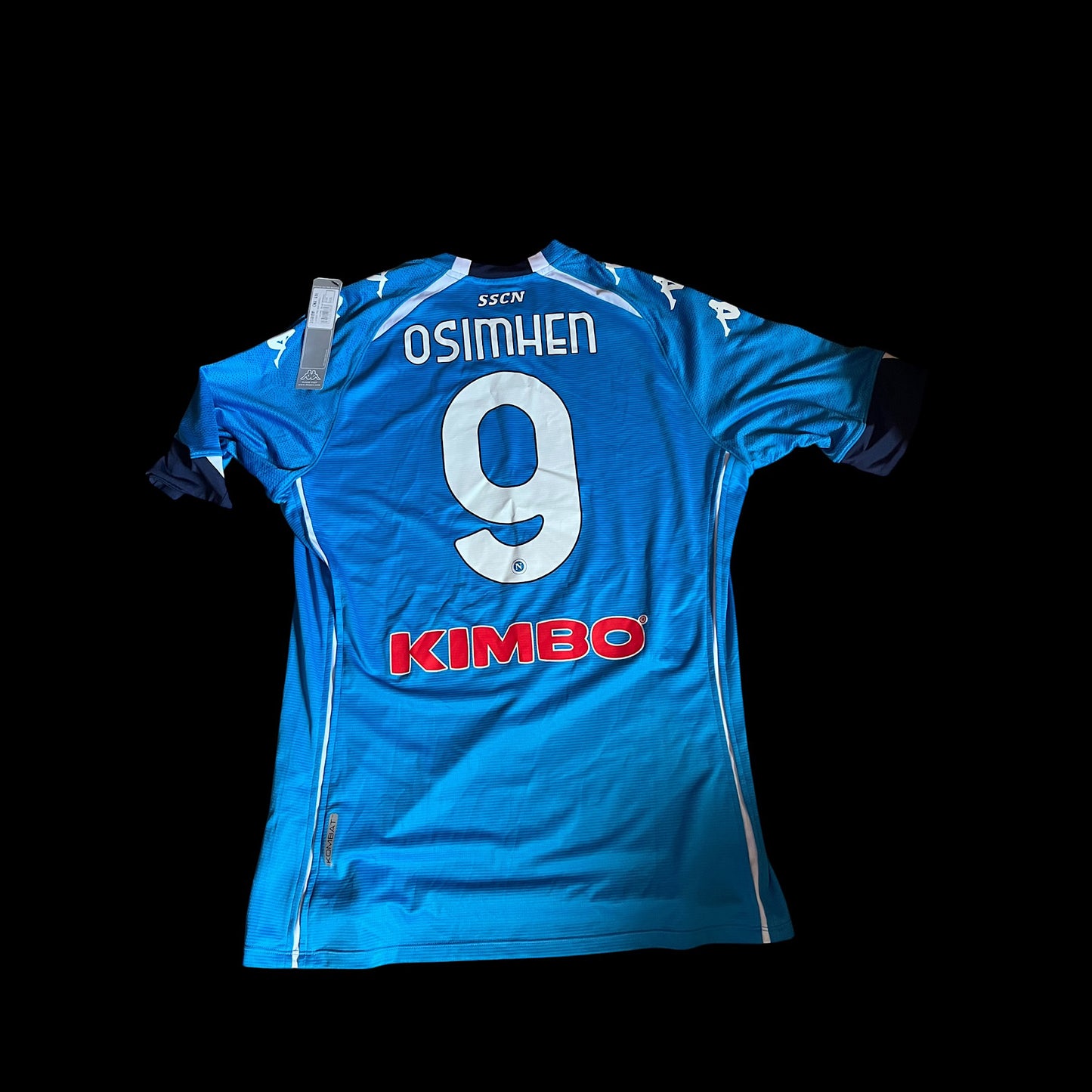 SSC Napoli 2020/2021 Home Football Shirt XXL - Fits Large - Victor Osimhen - Player Issue - BNWT