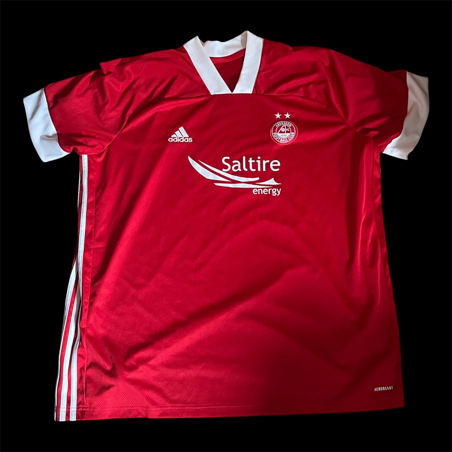 Aberdeen 2020/2021 Home Football Shirt XXXL