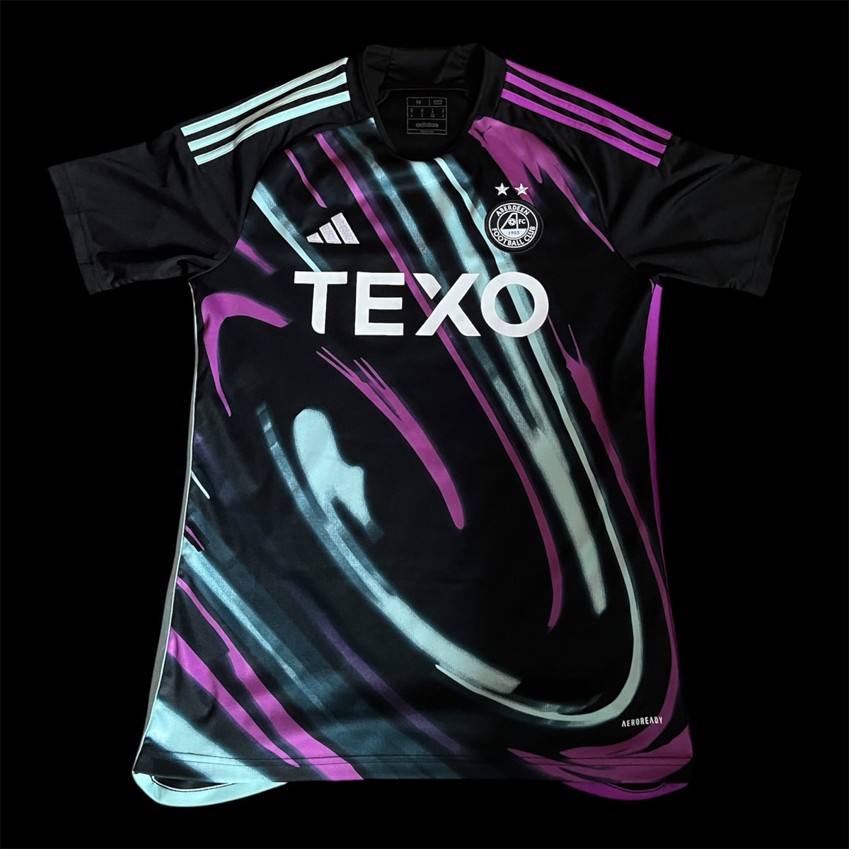 Aberdeen 2023/2024 Away Football Shirt Medium