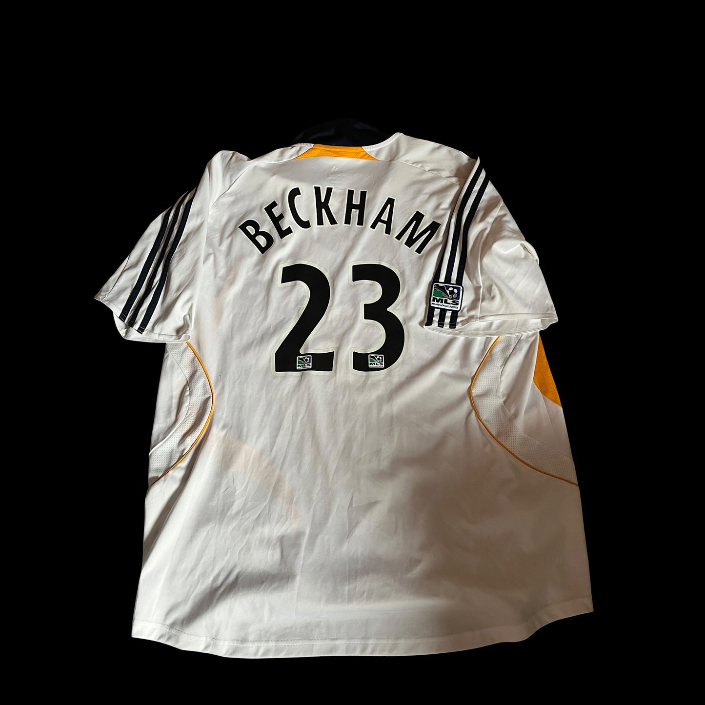 LA Galaxy 2007/2008 Home Football Shirt XXL - David Beckham