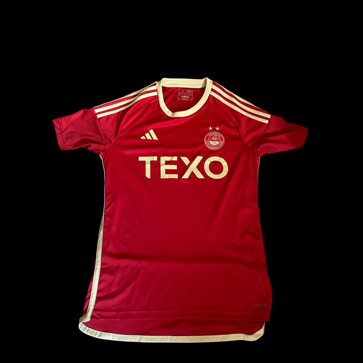 Aberdeen 2023/2024 Home Football Shirt Small
