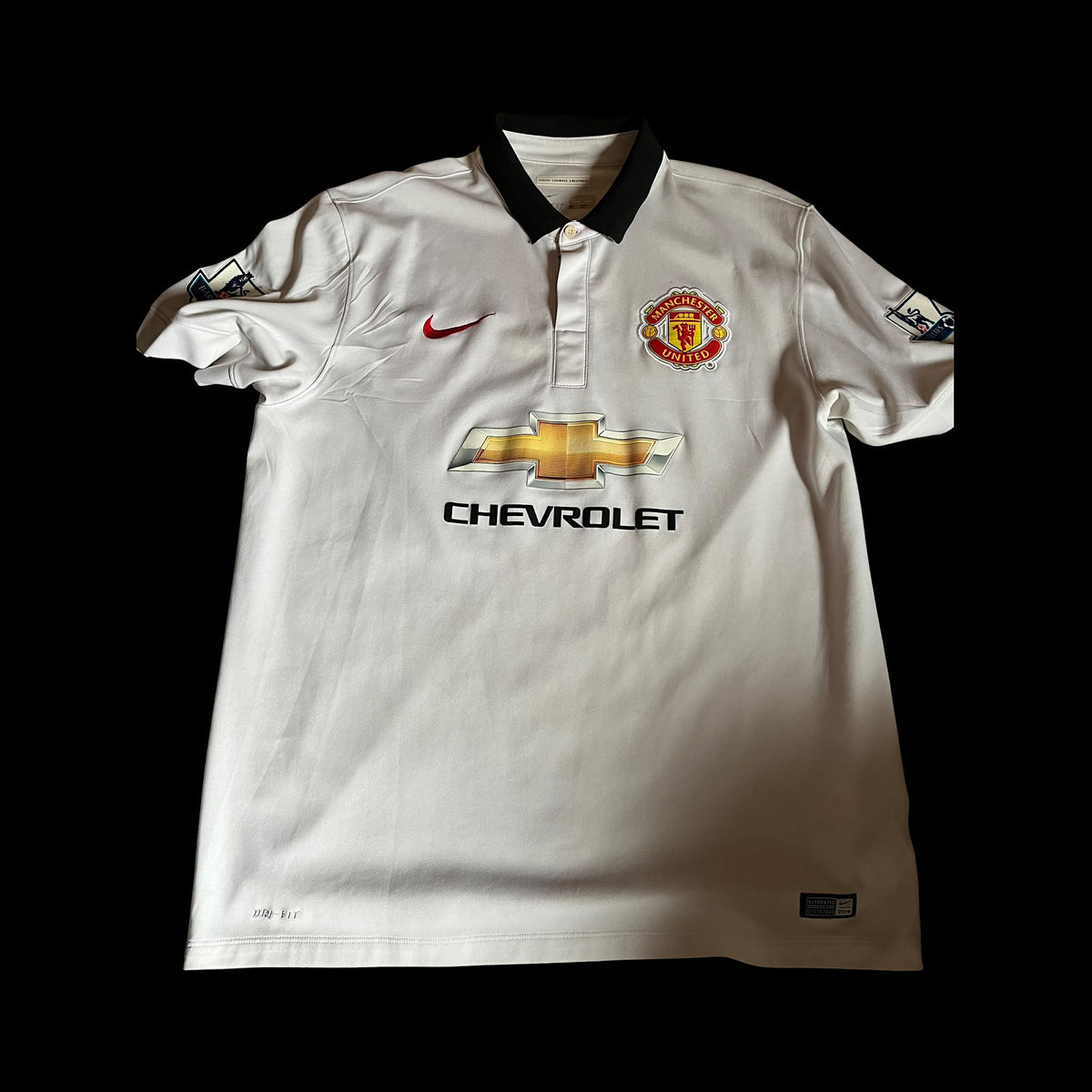 Manchester United 2014/2015 Away Football Shirt Extra Large - Juan Mata