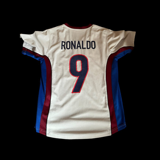 Barcelona Away Football Shirt Small - Ronaldo Nazario