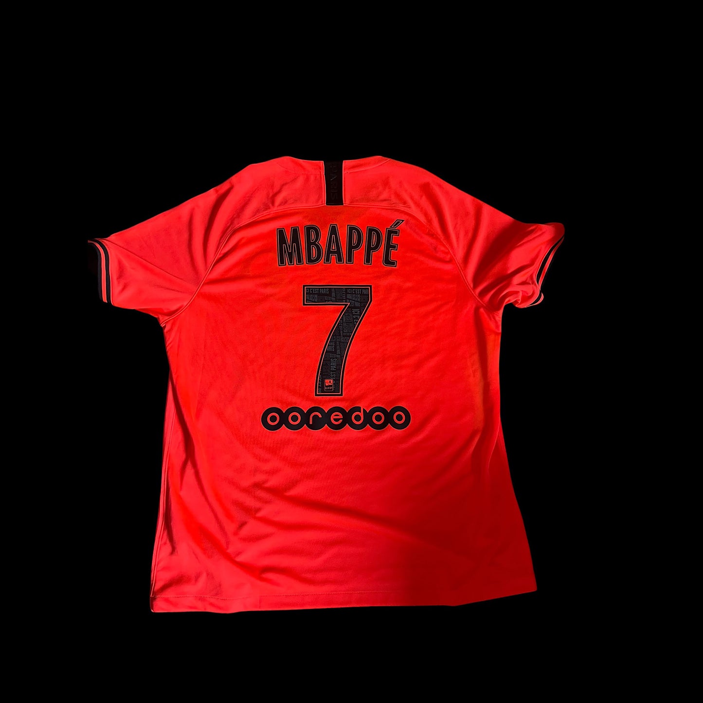 Paris Saint Germain 2019/2020 Away Football Shirt Extra Large - Kylian Mbappe