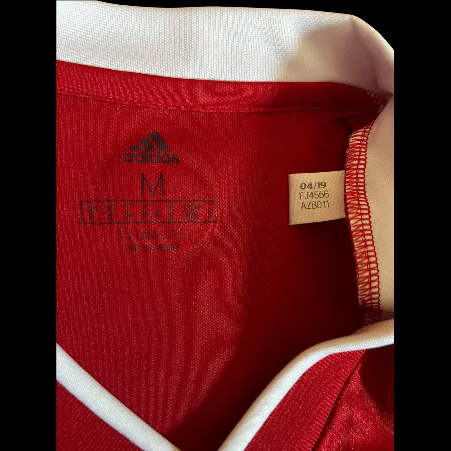Aberdeen 2019/2020 Home Football Shirt Medium