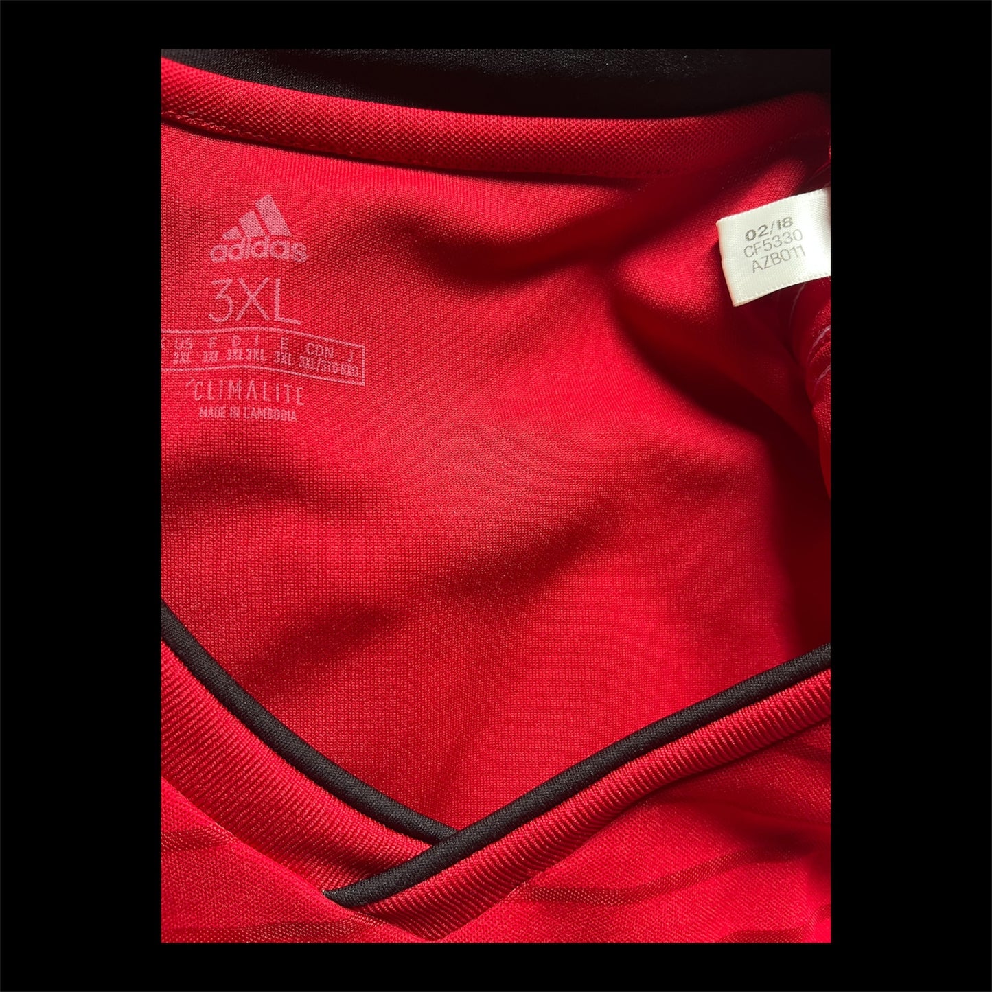 Aberdeen 2018/2019 Home Football Shirt XXXL