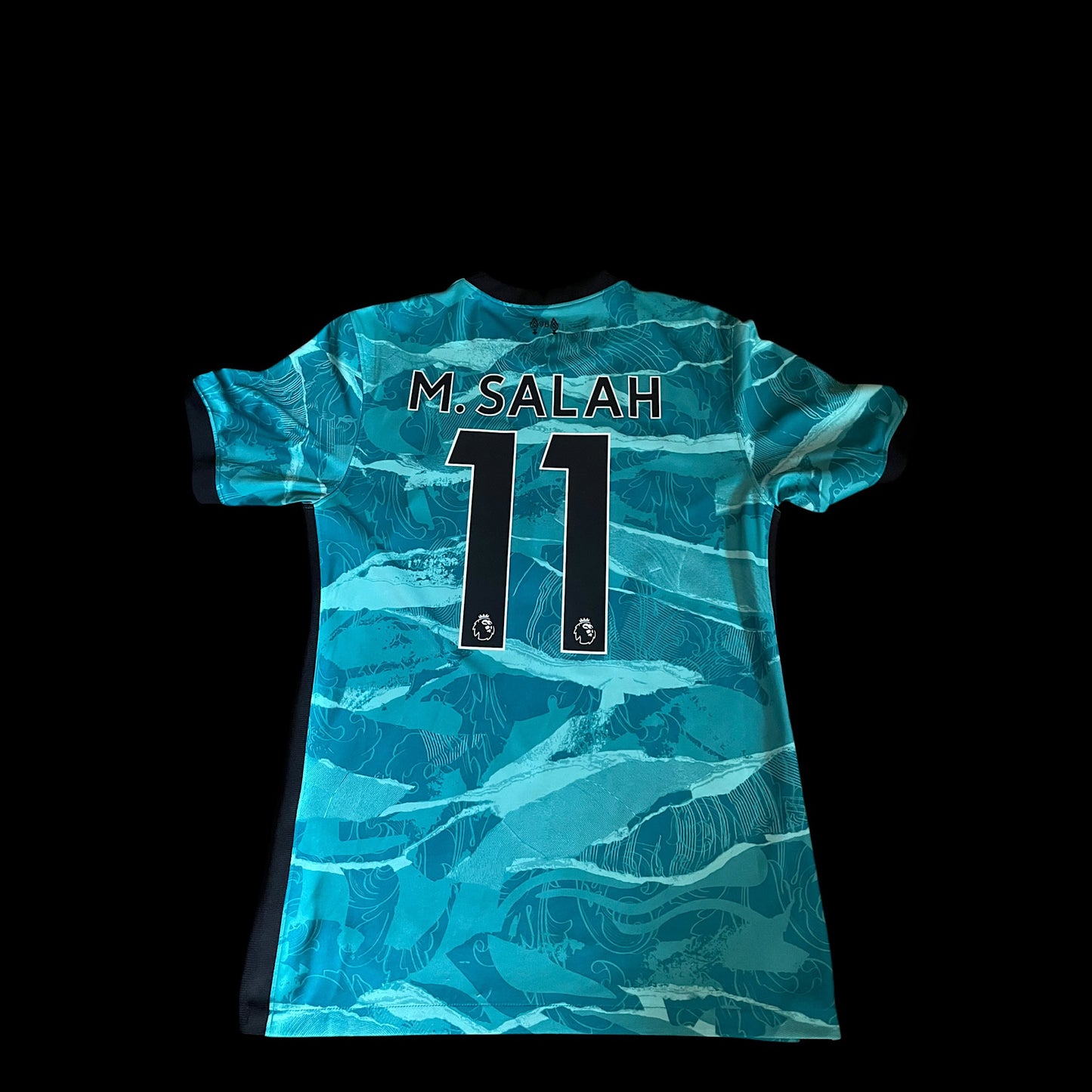 Liverpool 2020/2021 Away Football Shirt Small - Mohamed Salah
