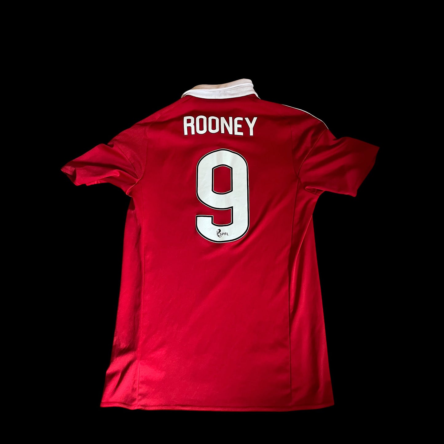 Aberdeen 2016/2017 Home Football Shirt Small - Adam Rooney