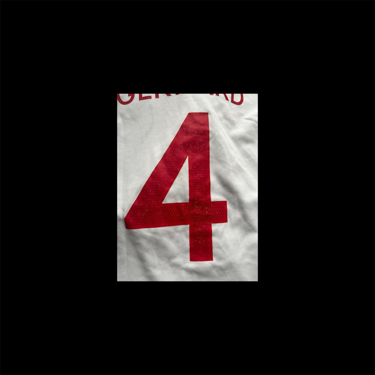 England 2010 Home Football Shirt Large - Steven Gerrard