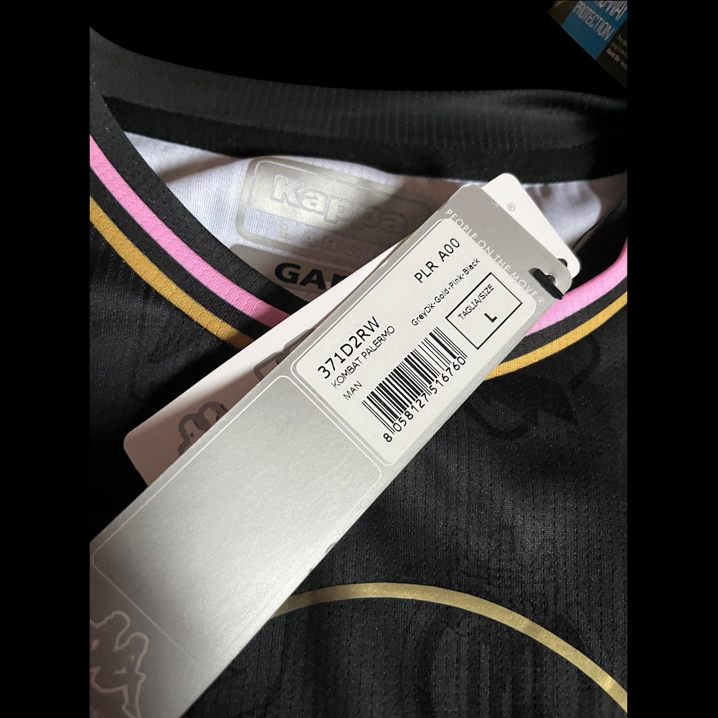 Palermo 2022/2023 Fourth Football Shirt Large - Fits Medium - 1/1000 Limited Edition - BNIB