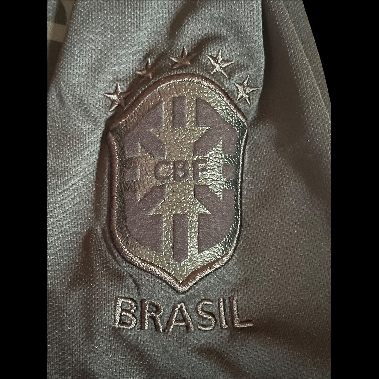 Brazil 2013 Away Football Shirt Large