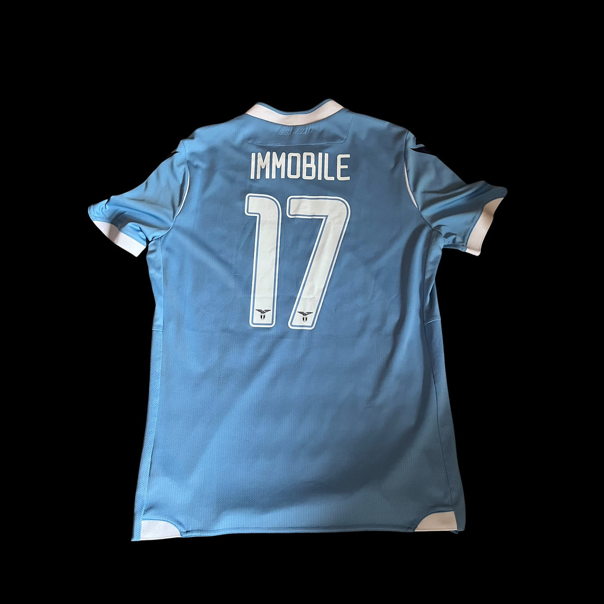 SS Lazio 2019/2020 Home Football Shirt Large - Fits Medium - Ciro Immobile