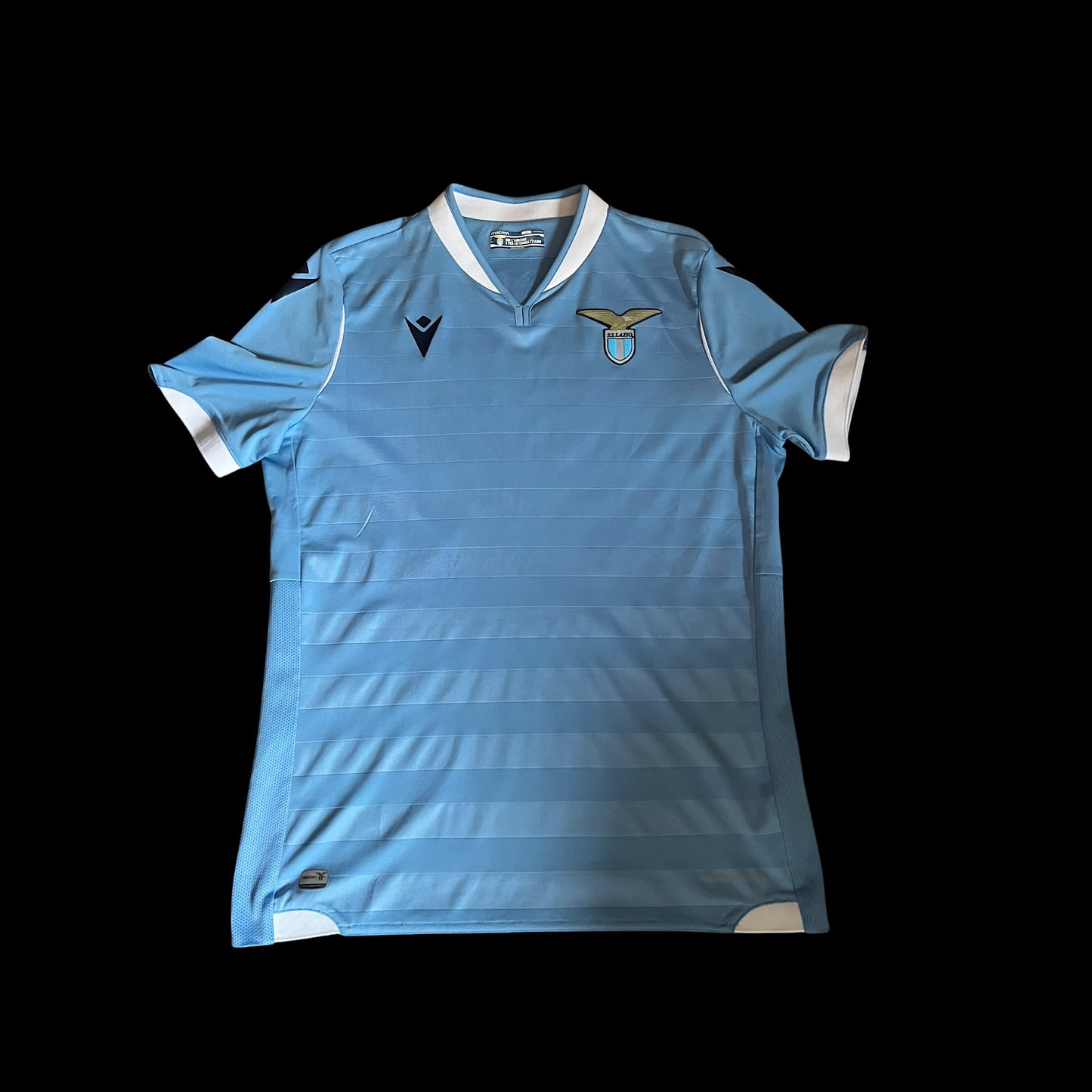 SS Lazio 2019/2020 Home Football Shirt Large - Fits Medium - Ciro Immobile