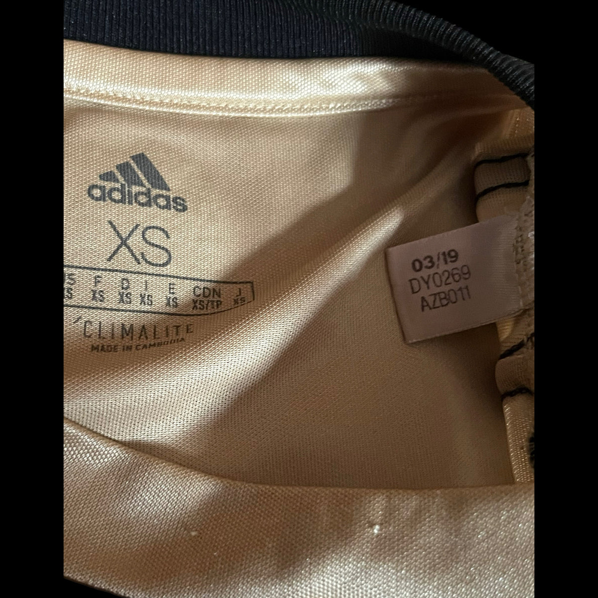 Aberdeen 2019/2020 Away Football Shirt Extra Small