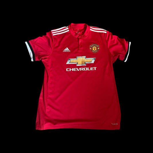 Manchester United 2017/2018 Home Football Shirt Large