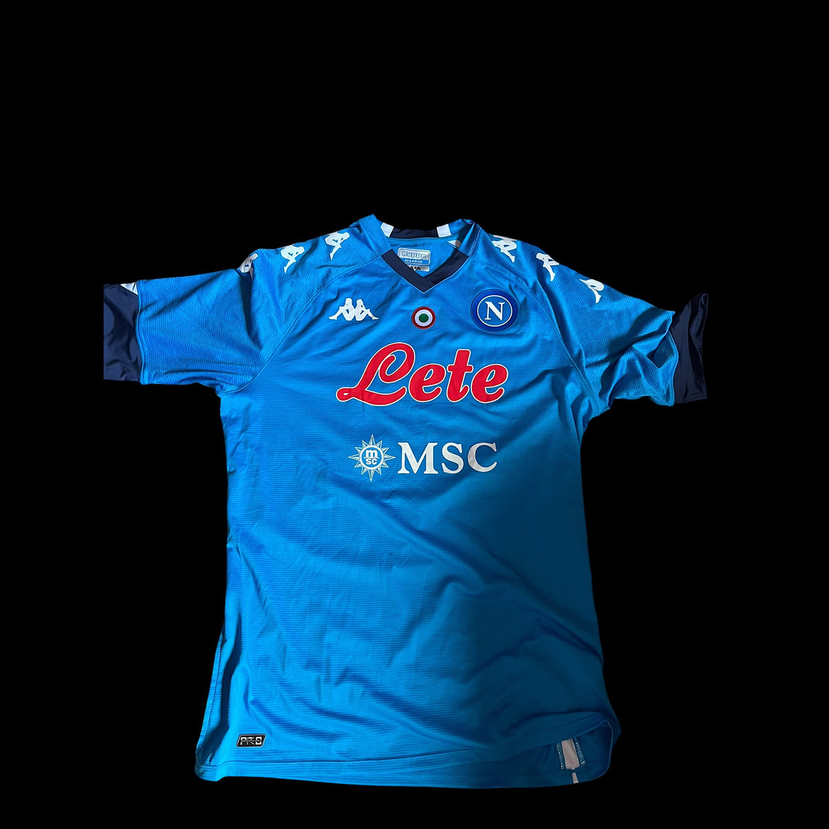 SSC Napoli 2020/2021 Home Football Shirt XXL - Fits Large - Victor Osimhen - Player Issue - BNWT