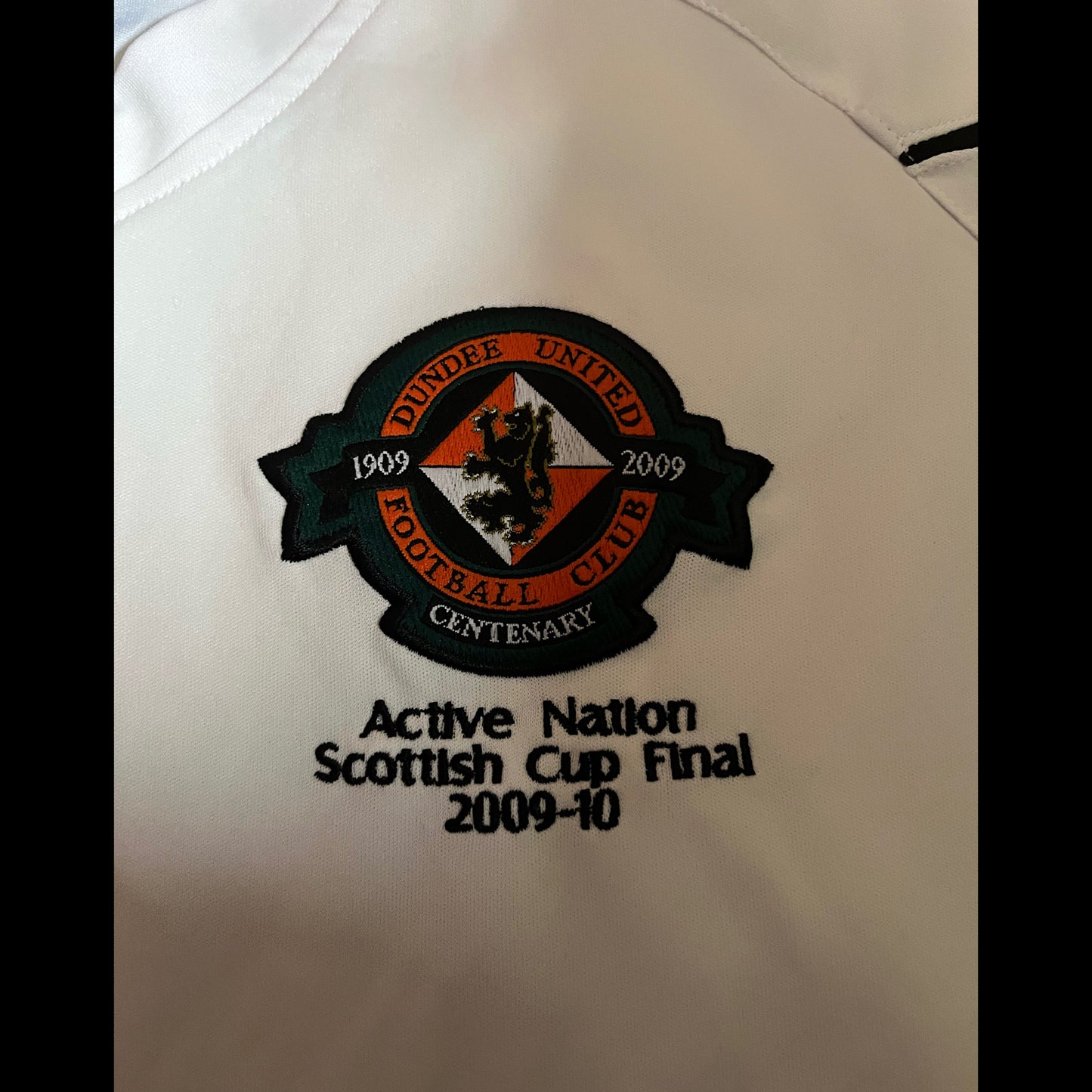 Dundee United 2009/2010 Scottish Cup Final Football Shirt Large Boys