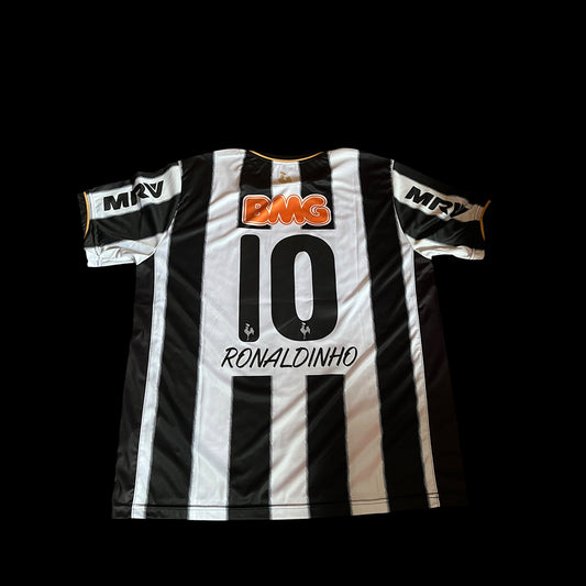 Atletico Mineiro 2012 Home Football Shirt Extra Large - Ronaldinho